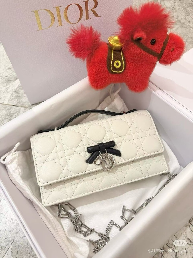 Sac Dior cuire (Blanc)